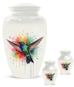 Humming Bird Urn for Human Ashes | Hummingbird Adult Cremation Urn – Beautiful Memorial Urn for Adults
