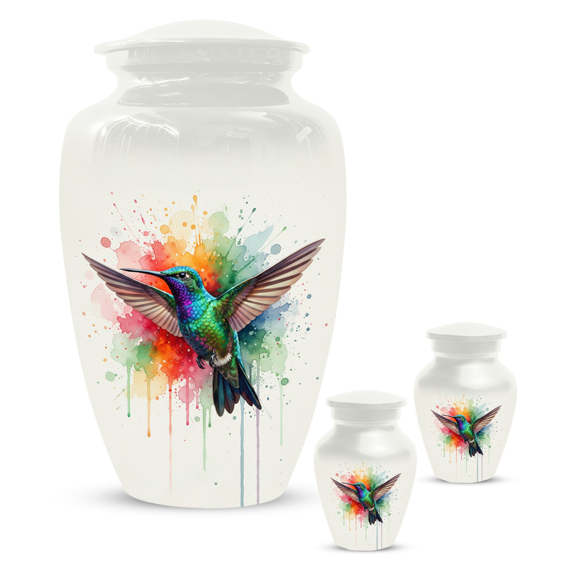 Humming Bird Urn for Human Ashes | Hummingbird Adult Cremation Urn – Beautiful Memorial Urn for Adults