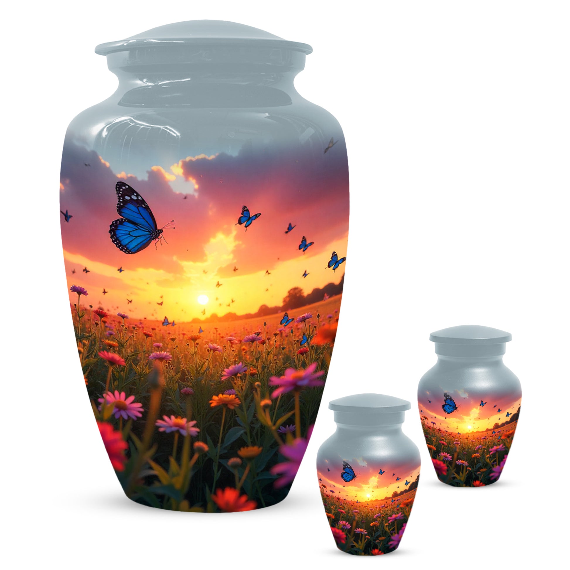 Butterfly Urn for Human Ashes | Elegant Butterfly Cremation Urn for Adult Memorial