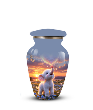 Elephant Cremation Urn for Ashes | Personalized Elephant Memorial Urn | Cute Elephant Urn