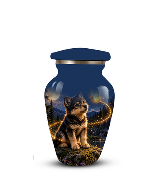 Personalized Dog Cremation Urn for Ashes – Custom Pet Memorial Urn for Dogs