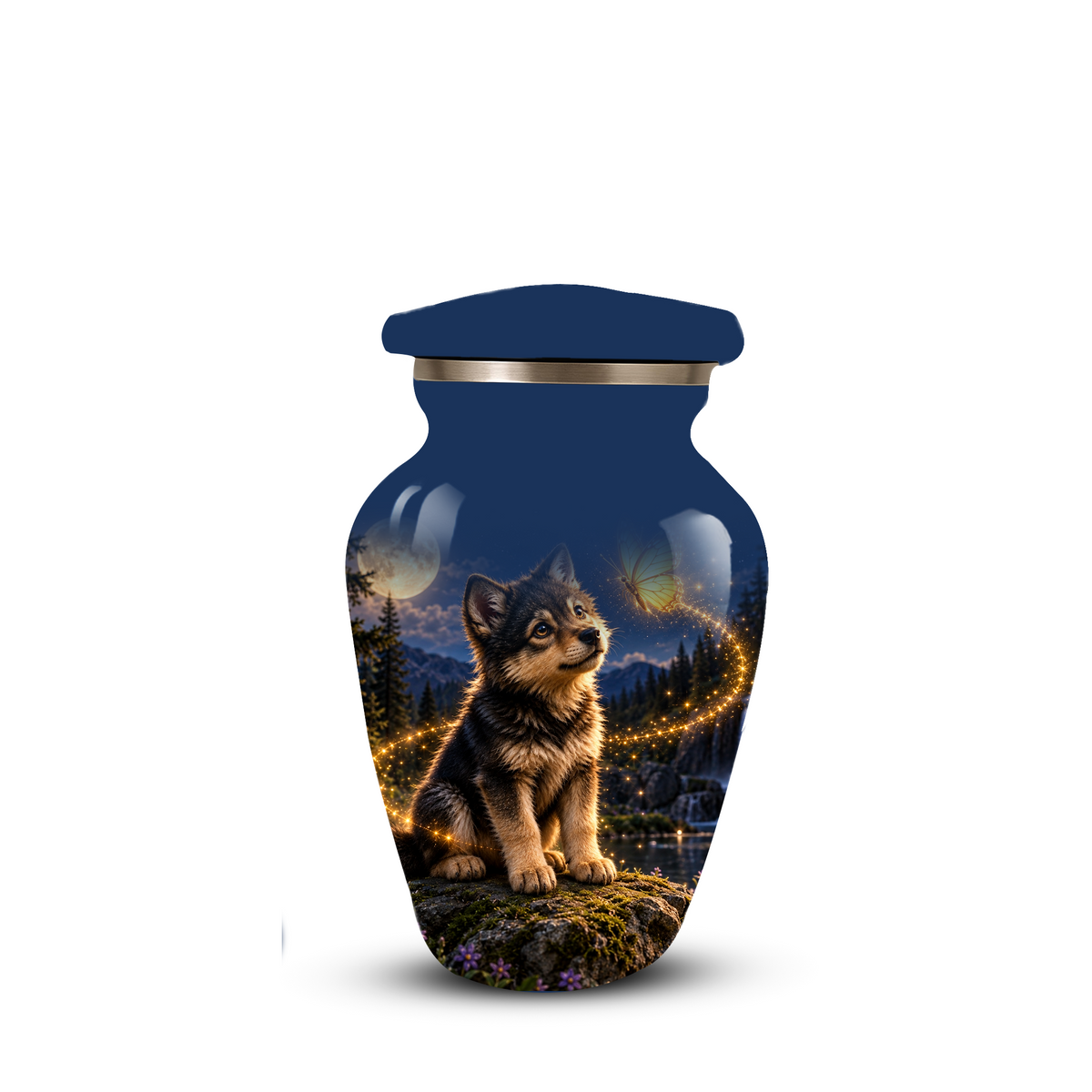 Personalized Dog Cremation Urn for Ashes – Custom Pet Memorial Urn for Dogs