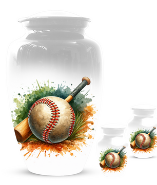 Baseball Urn for Ashes, Baseball Bat Cremation Urn