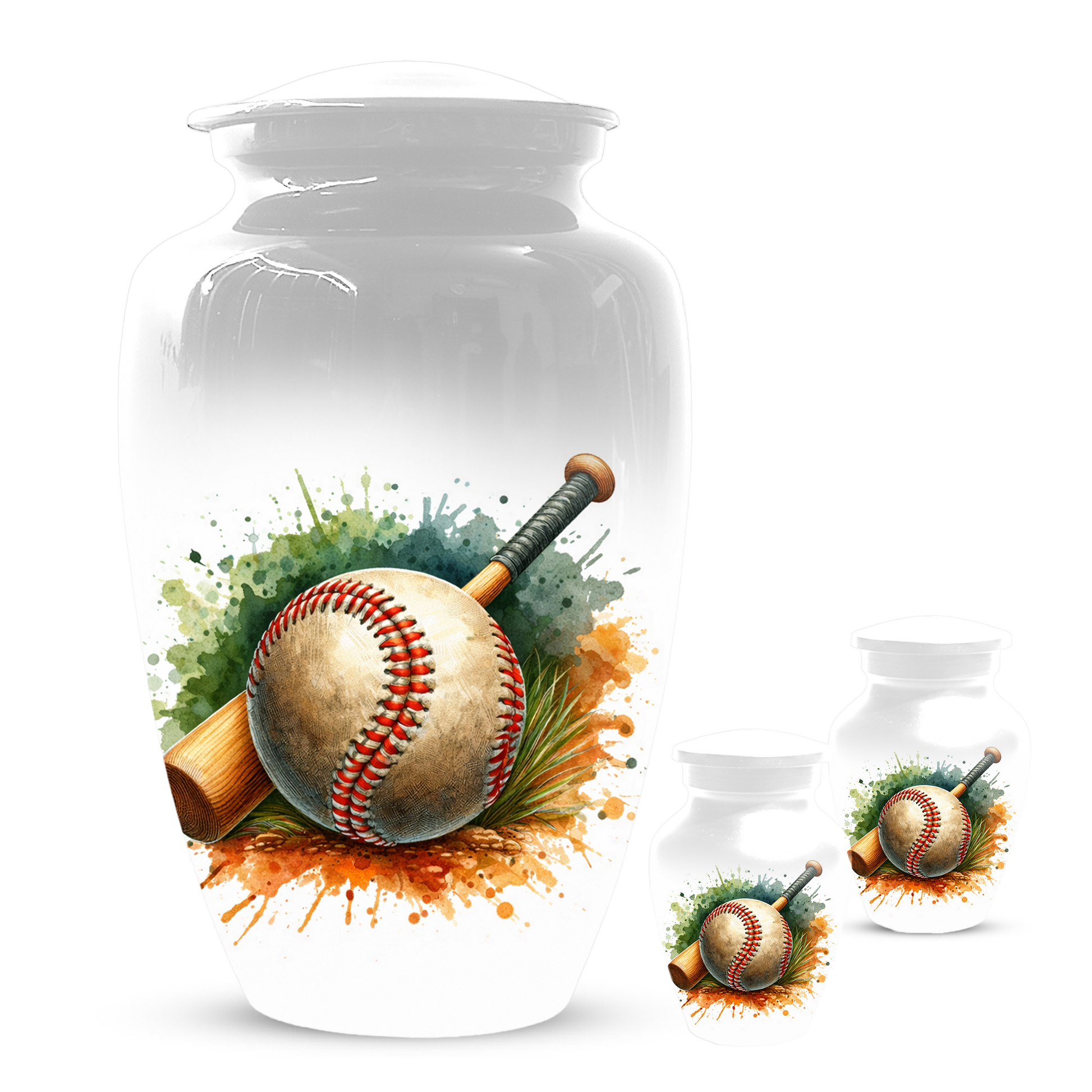 Baseball Urn for Ashes, Baseball Bat Cremation Urn
