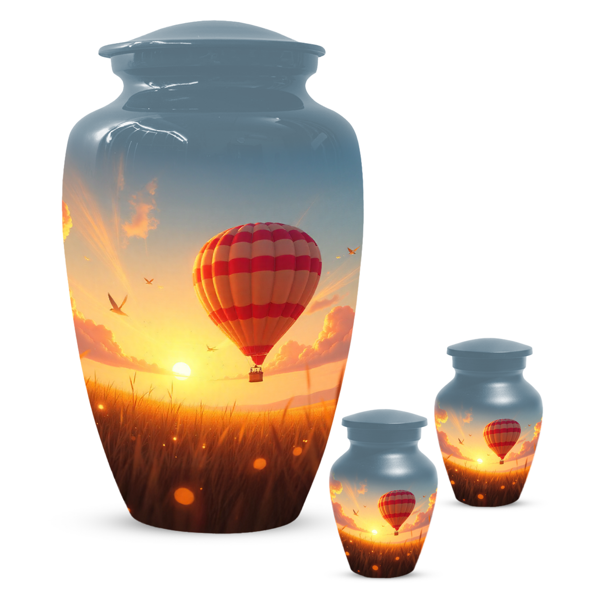 Personalized Hot Air Balloon Urn for Ashes – Custom Adult Cremation Urns for  Men & Women | Sunset Memorial  Keepsake