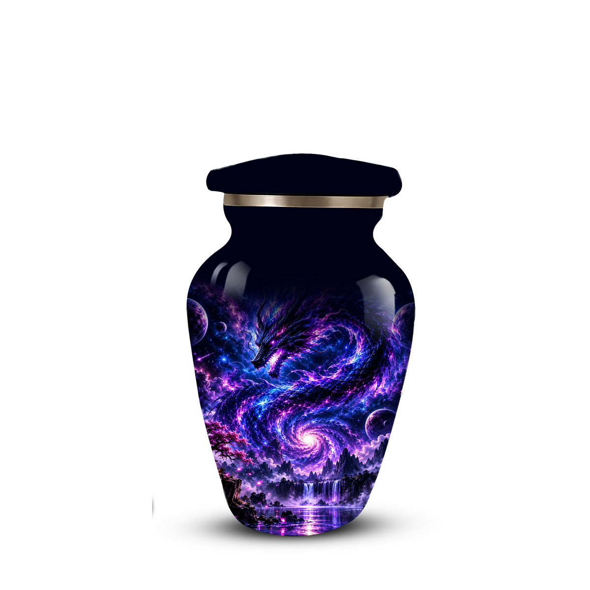 Dragon Cremation Urn for Ashes | Personalized Dragon Memorial Urn | Fantasy Dragon Adult Urn