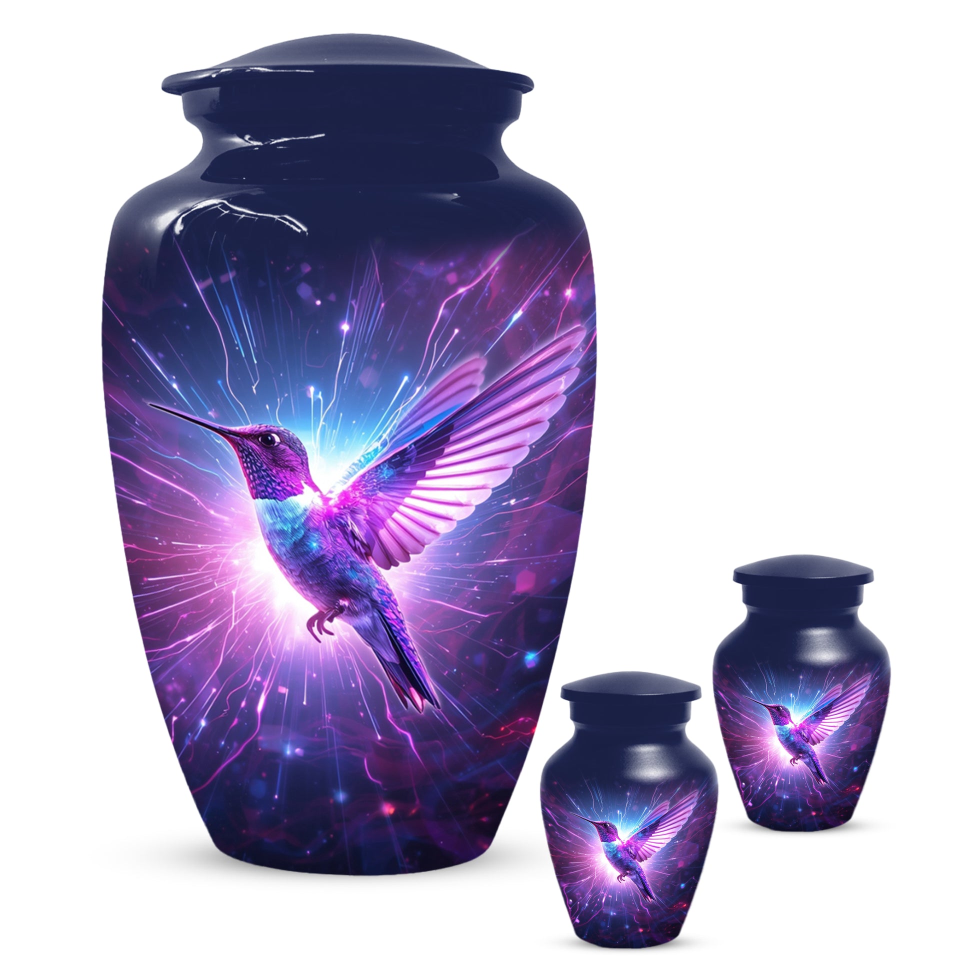 Hummingbird Cremation Urn for Human Ashes | Adult Hummingbird Memorial Urn