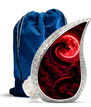 Dragon Urn for Adult Ashes – Dragon Themed Cremation Urn for Burial