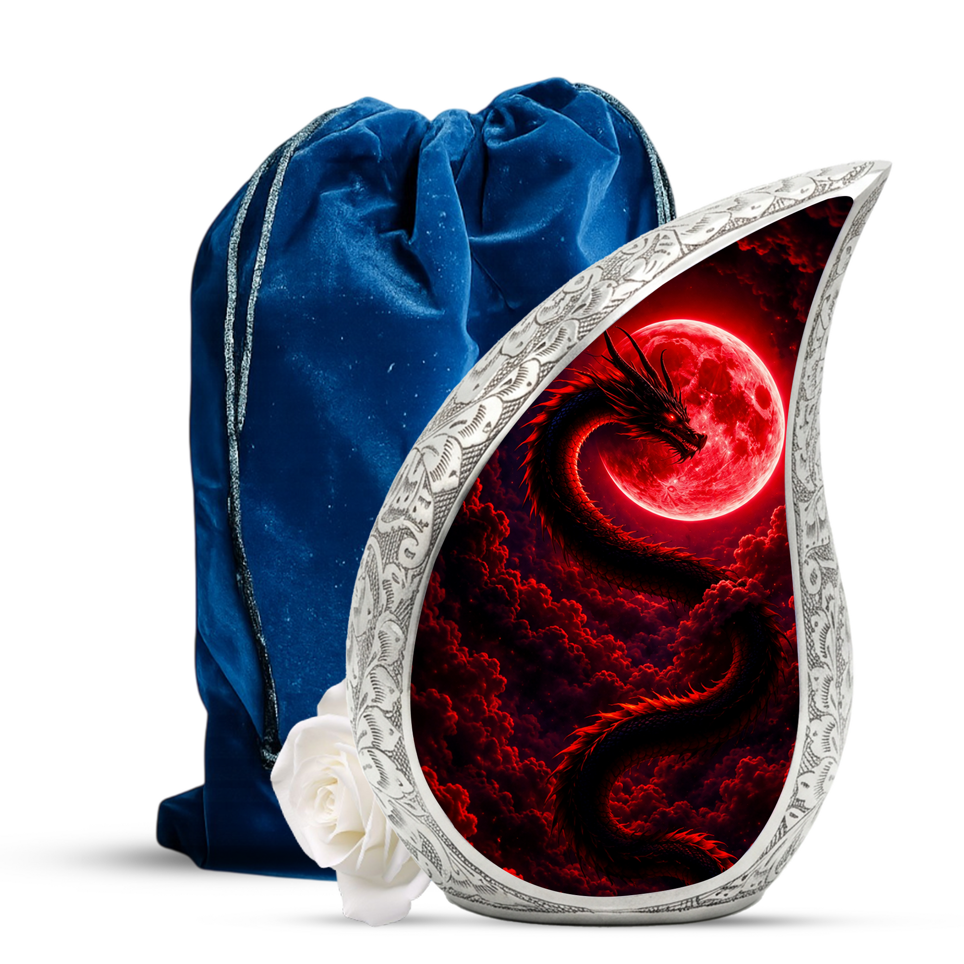 Dragon Urn for Adult Ashes – Dragon Themed Cremation Urn for Burial