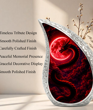Dragon Urn for Adult Ashes – Dragon Themed Cremation Urn for Burial