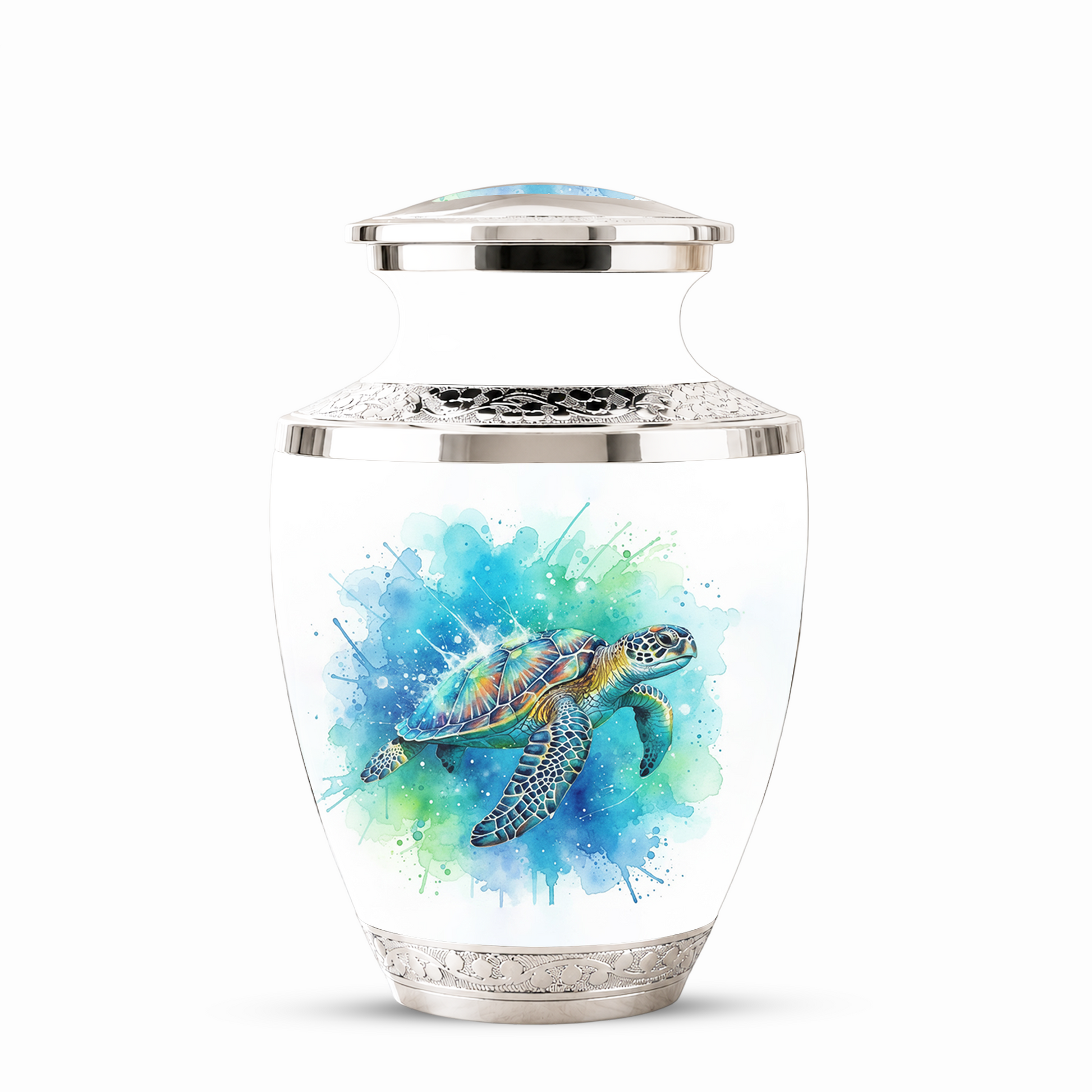 Sea Turtle Cremation Urn for Human Ashes, Personalized Urn for Human Ashes