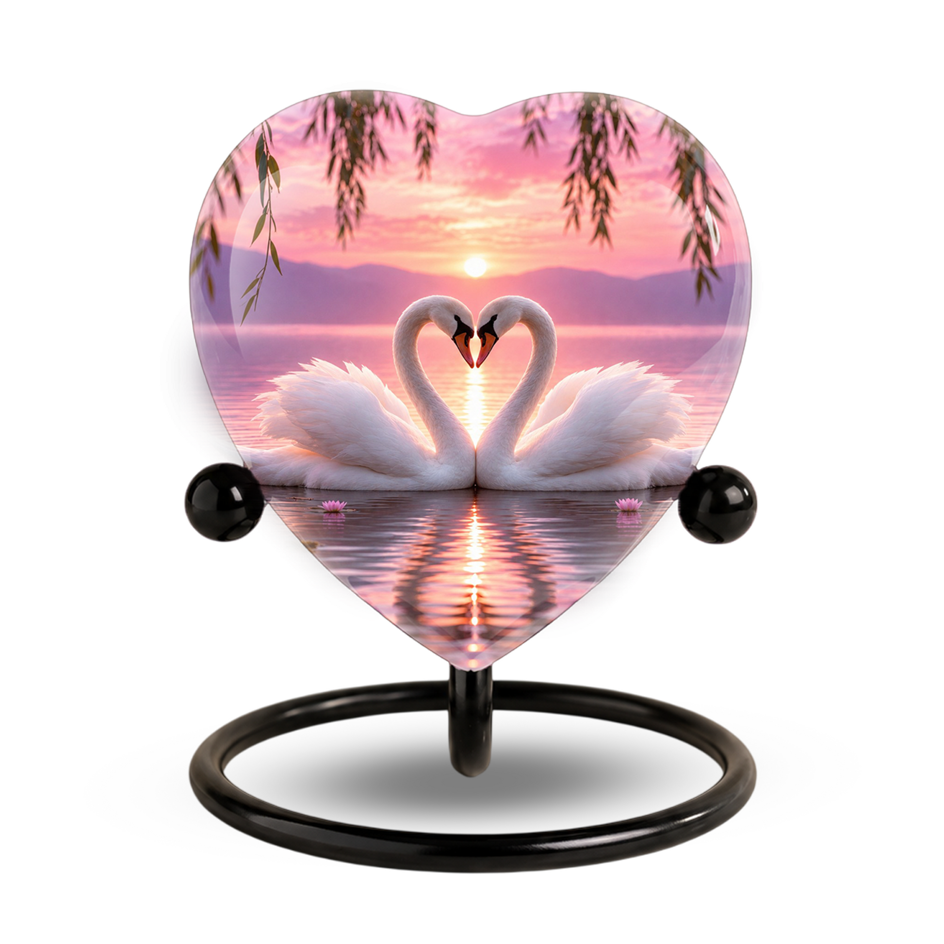 Adult Urn Heart-Shaped Memorial Keepsake – Unique Cremation Urn for Adult Ashes