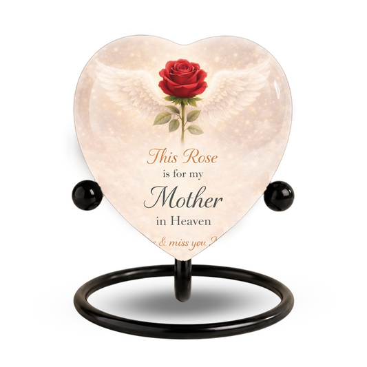 Rose Wings Urn for Adult Ashes – Angel Wings Adult Cremation Memorial Urn