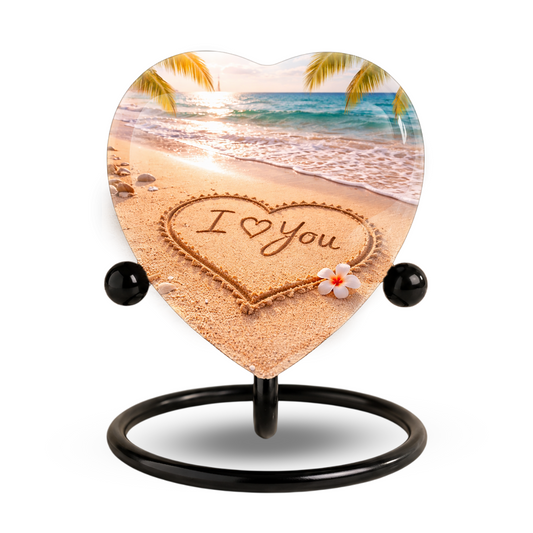 Beach Urn, Beach Urns for Human Ashes, Beach Themed Urn, Beach Cremation Urn