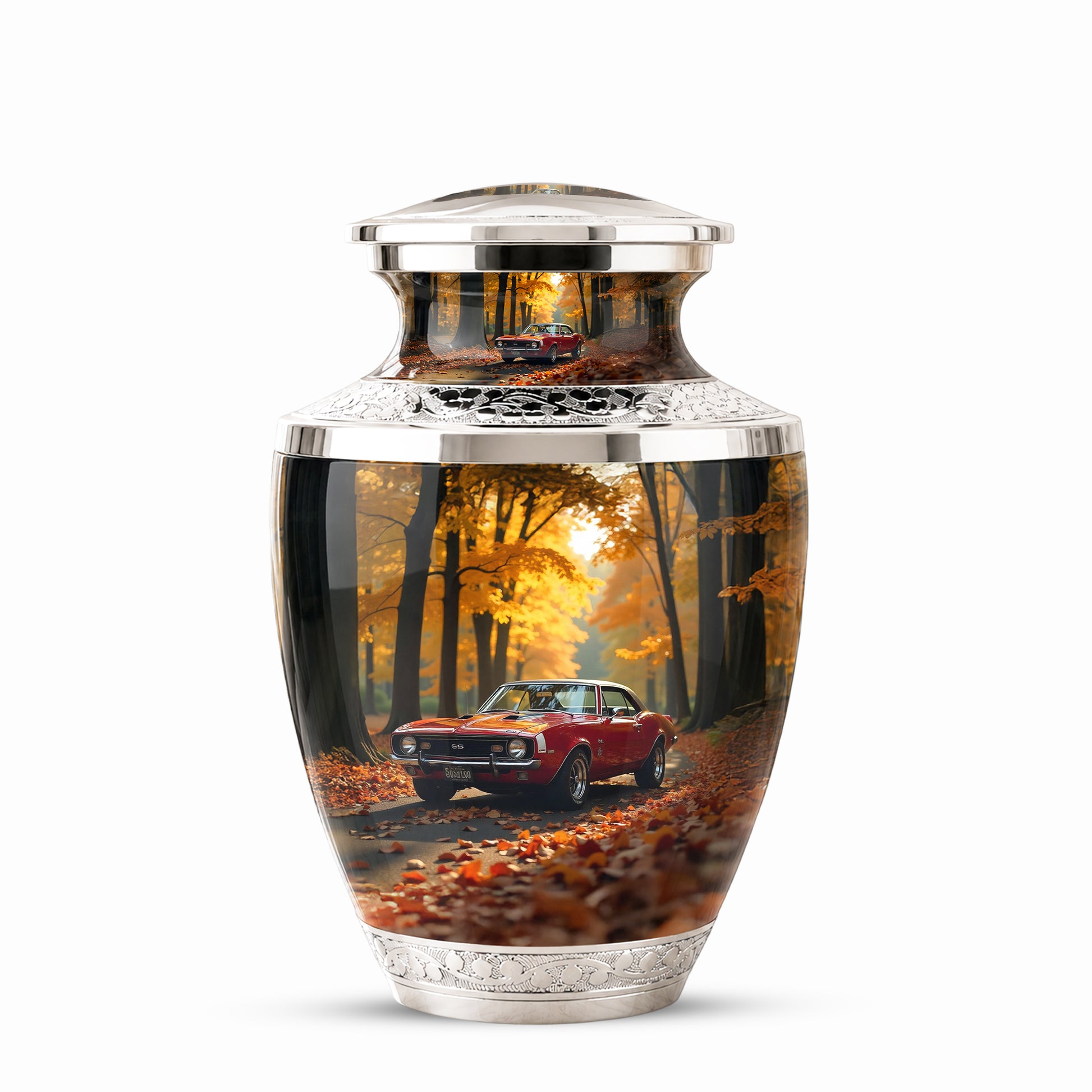 Classic Car Cremation Urn for Dad & Mom, Custom Car Urn for Human Ashes