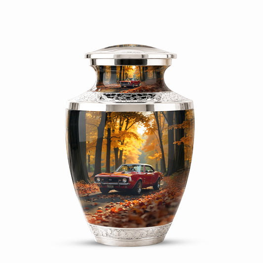 Classic Car Cremation Urn for Dad & Mom, Custom Car Urn for Human Ashes