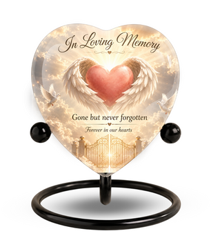 Angel Wing Heaven Urn – Adult Urn for Ashes, Angel Cremation Urn & Memorial Urn for Adult Ashes