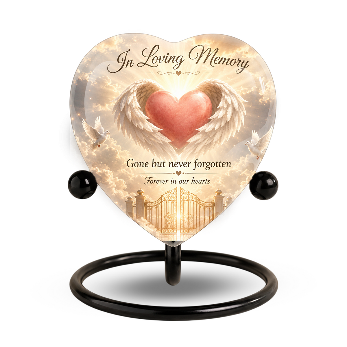 Angel Wing Heaven Urn – Adult Urn for Ashes, Angel Cremation Urn & Memorial Urn for Adult Ashes
