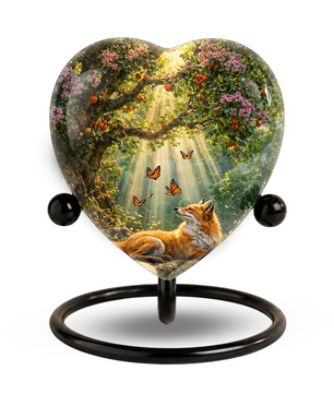 Fox Urn, Fox Adult Urn, Fox Urns for Adult Ashes, Fox Adult Urns, Fox Adult Urns for Ashes, Fox Adult Cremation Urn
