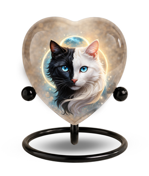 Personalized Cat Urn for Ashes – Unique Cat Urns, Custom Cat Urn, Pet Urn for Cats