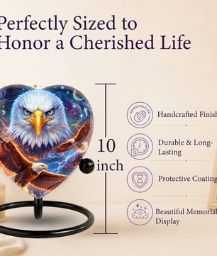 Eagle Urn, Adult Urn, Urns for Adult Ashes, Adult Urns for Ashes, Adult Cremation Urn, Eagle Memorial Urn,