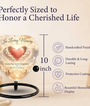 Angel Wing Heaven Urn – Adult Urn for Ashes, Angel Cremation Urn & Memorial Urn for Adult Ashes