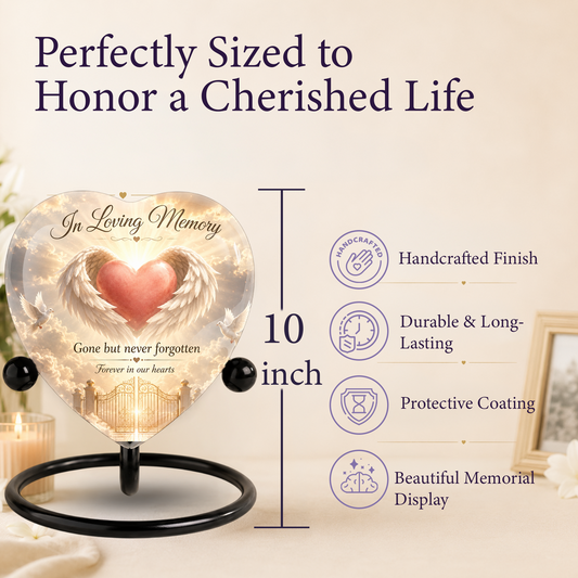 Angel Wing Heaven Urn – Adult Urn for Ashes, Angel Cremation Urn & Memorial Urn for Adult Ashes