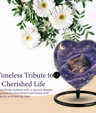 Adult Urn for Ashes – Heart Shaped Adult Cremation Urn, Urns for Adult Ashes