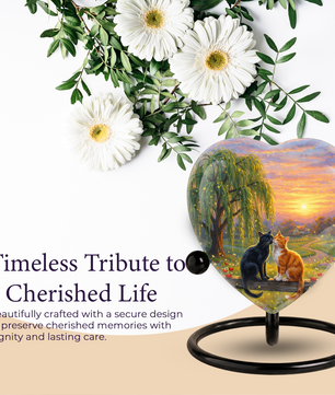 Personalized Cat Urn, Small Cat Urn, Personalized Cat Urn for Ashes, Cat Urns