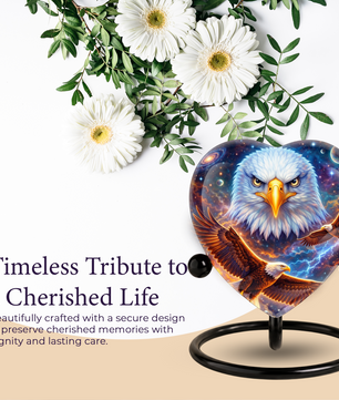 Eagle Urn, Adult Urn, Urns for Adult Ashes, Adult Urns for Ashes, Adult Cremation Urn, Eagle Memorial Urn,