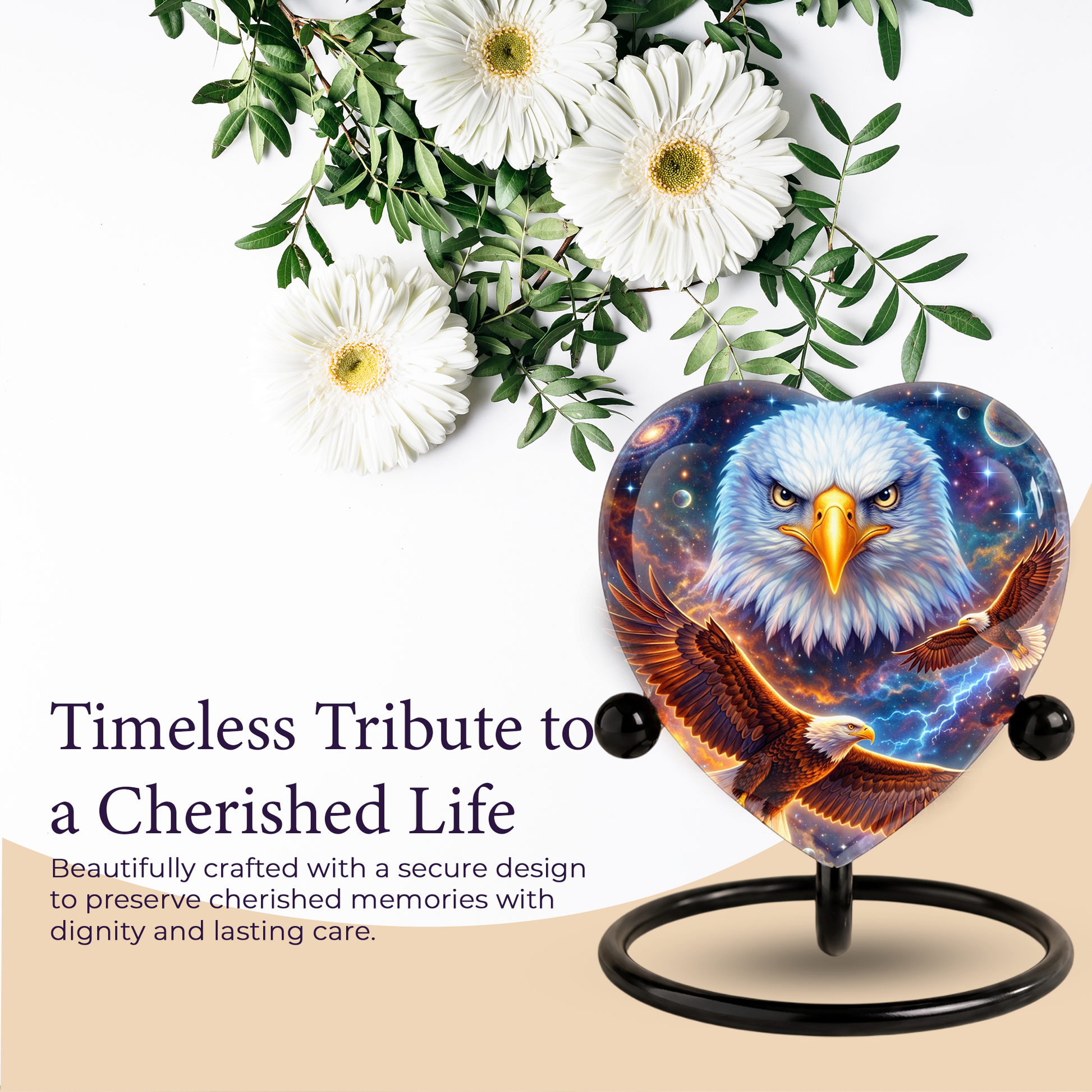 Eagle Urn, Adult Urn, Urns for Adult Ashes, Adult Urns for Ashes, Adult Cremation Urn, Eagle Memorial Urn,