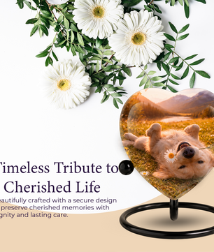 Personalized Dog Urn for Ashes, Adult Cremation Urn for Human Ashes