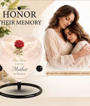 Rose Wings Urn for Adult Ashes – Angel Wings Adult Cremation Memorial Urn