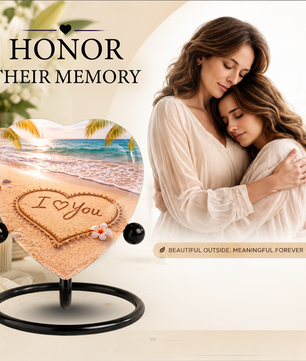 Beach Urn, Beach Urns for Human Ashes, Beach Themed Urn, Beach Cremation Urn