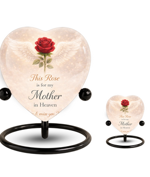 Rose Wings Urn for Adult Ashes – Angel Wings Adult Cremation Memorial Urn