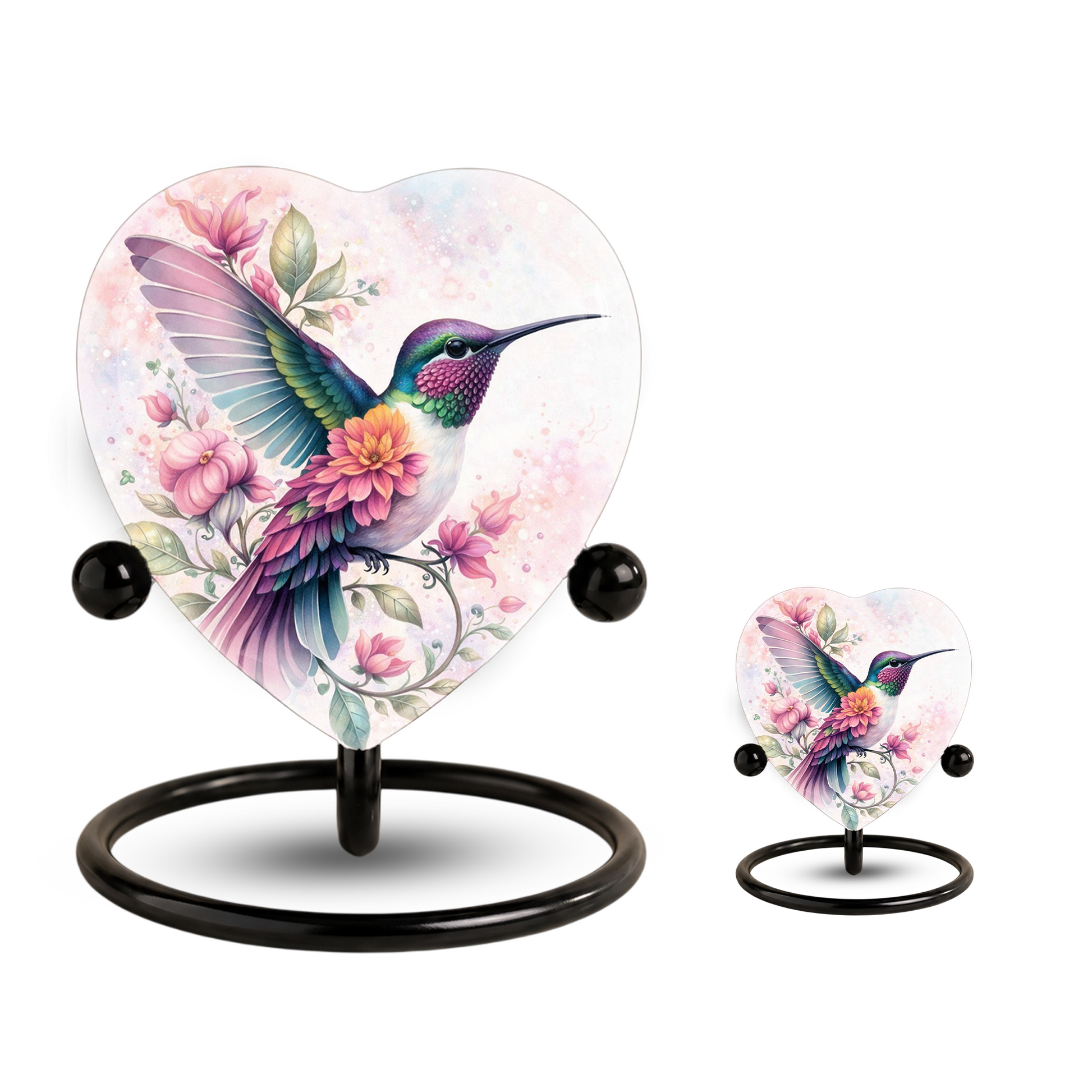 Hummingbird Cremation Urn – Adult Urn for Ashes, Beautiful Memorial Urn for Adults