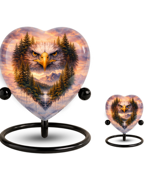 Eagle Mountain Forest Urn, Adult Urn, Urns for Adult Ashes, Adult Urns, Adult Urns for Ashes, Adult Cremation Urn