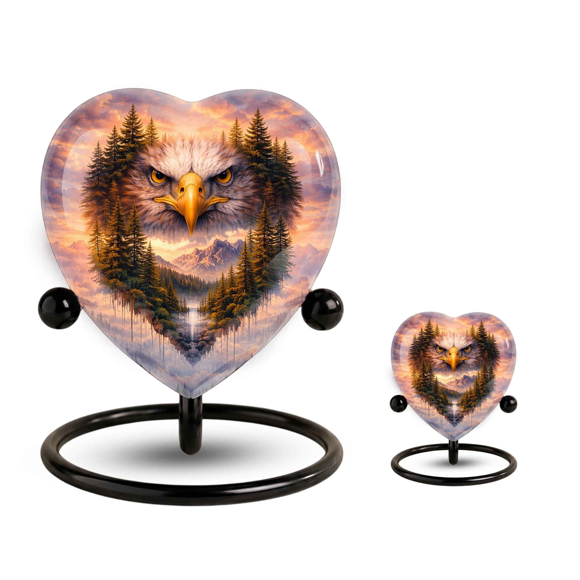 Eagle Mountain Forest Urn, Adult Urn, Urns for Adult Ashes, Adult Urns, Adult Urns for Ashes, Adult Cremation Urn