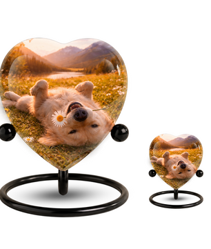 Personalized Dog Urn for Ashes, Adult Cremation Urn for Human Ashes