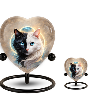 Personalized Cat Urn for Ashes – Unique Cat Urns, Custom Cat Urn, Pet Urn for Cats