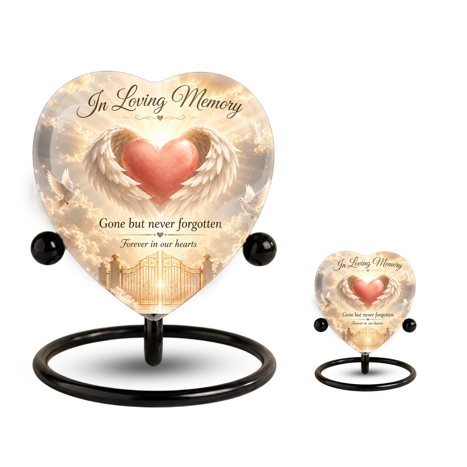 Angel Wing Heaven Urn – Adult Urn for Ashes, Angel Cremation Urn & Memorial Urn for Adult Ashes