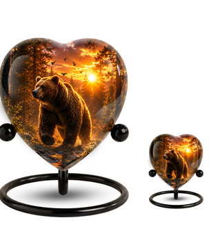 Bear Cremation Urn for Ashes| Personalized Adult Cremation Urn