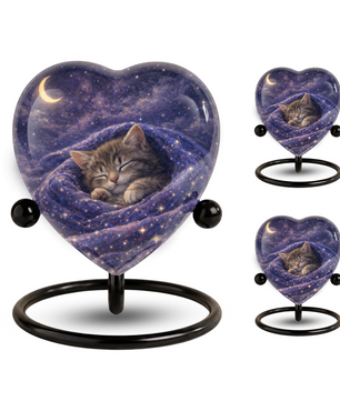 Adult Urn for Ashes – Heart Shaped Adult Cremation Urn, Urns for Adult Ashes