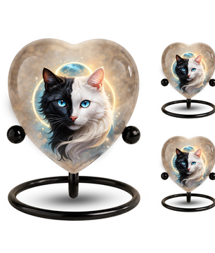 Personalized Cat Urn for Ashes – Unique Cat Urns, Custom Cat Urn, Pet Urn for Cats