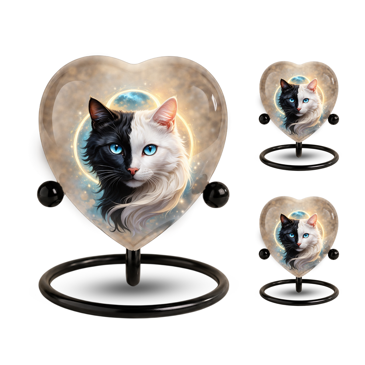 Personalized Cat Urn for Ashes – Unique Cat Urns, Custom Cat Urn, Pet Urn for Cats