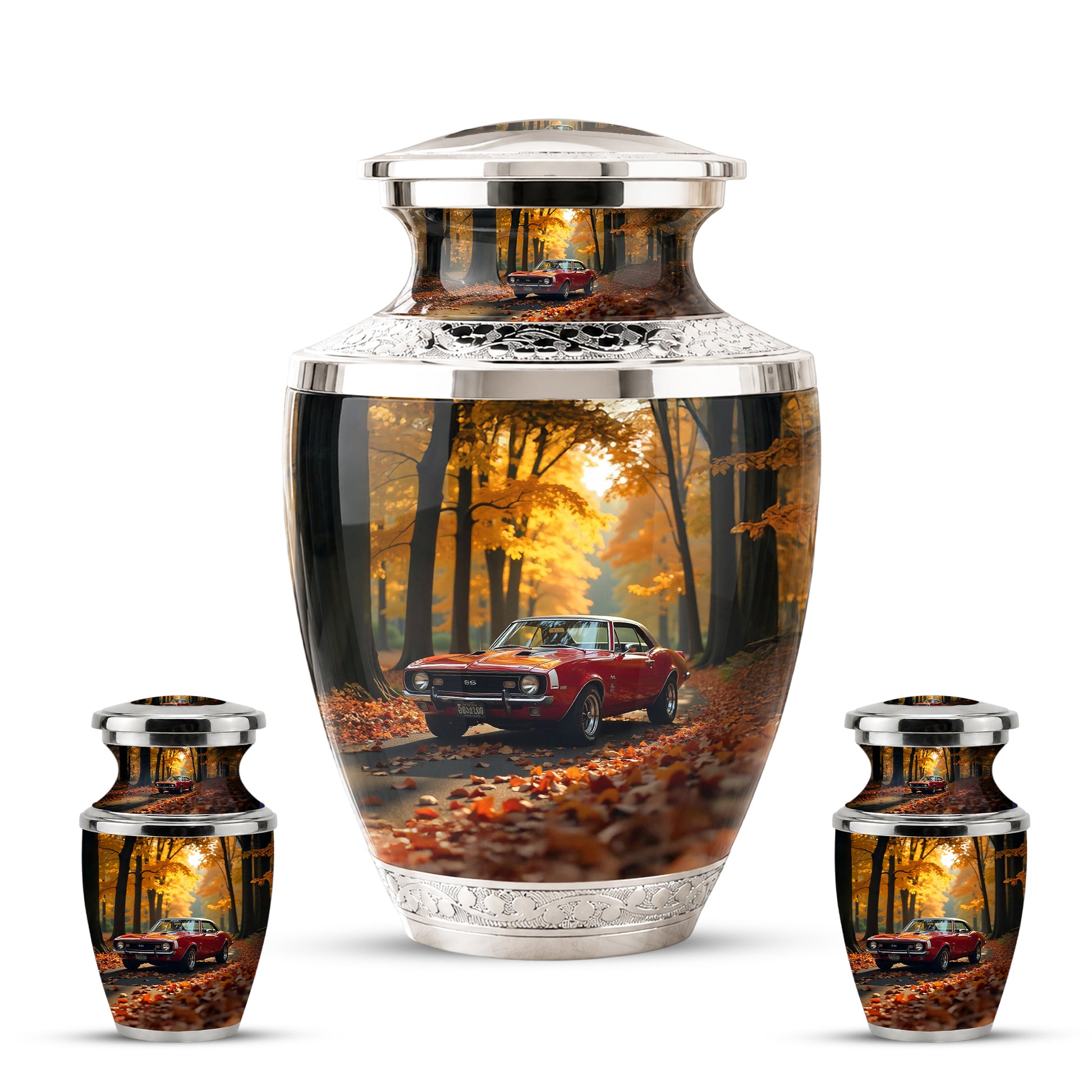 Classic Car Cremation Urn for Dad & Mom, Custom Car Urn for Human Ashes