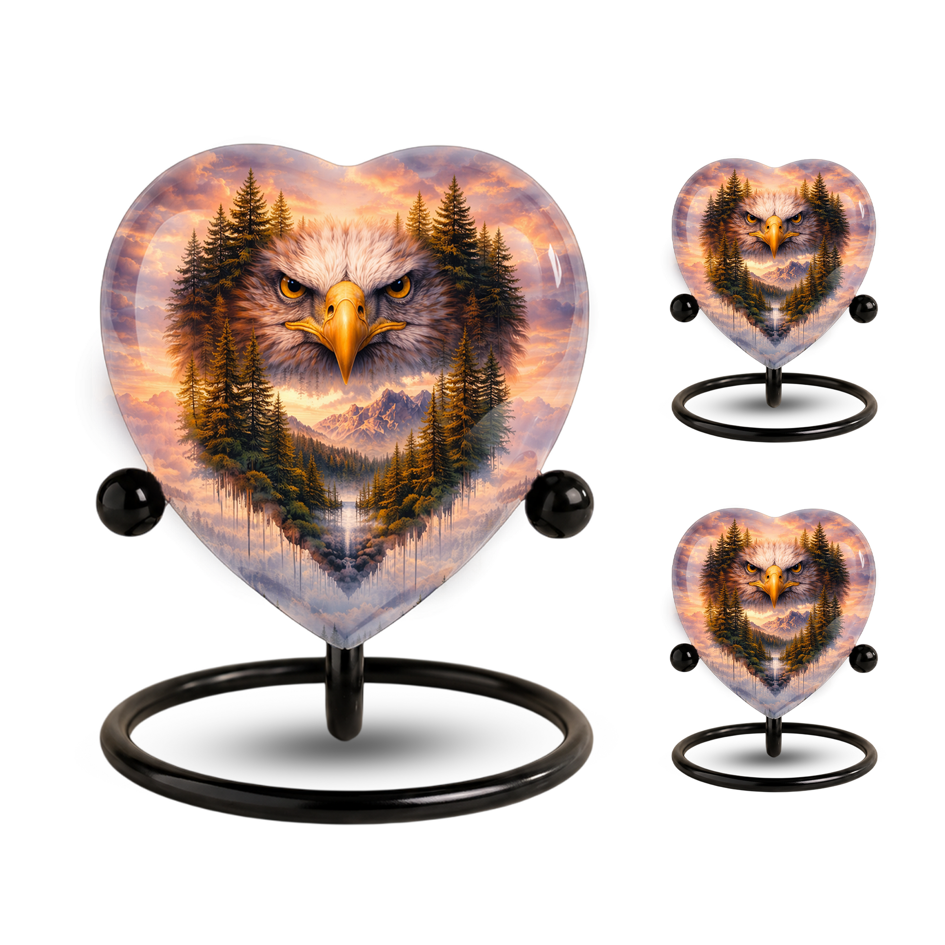 Eagle Mountain Forest Urn, Adult Urn, Urns for Adult Ashes, Adult Urns, Adult Urns for Ashes, Adult Cremation Urn
