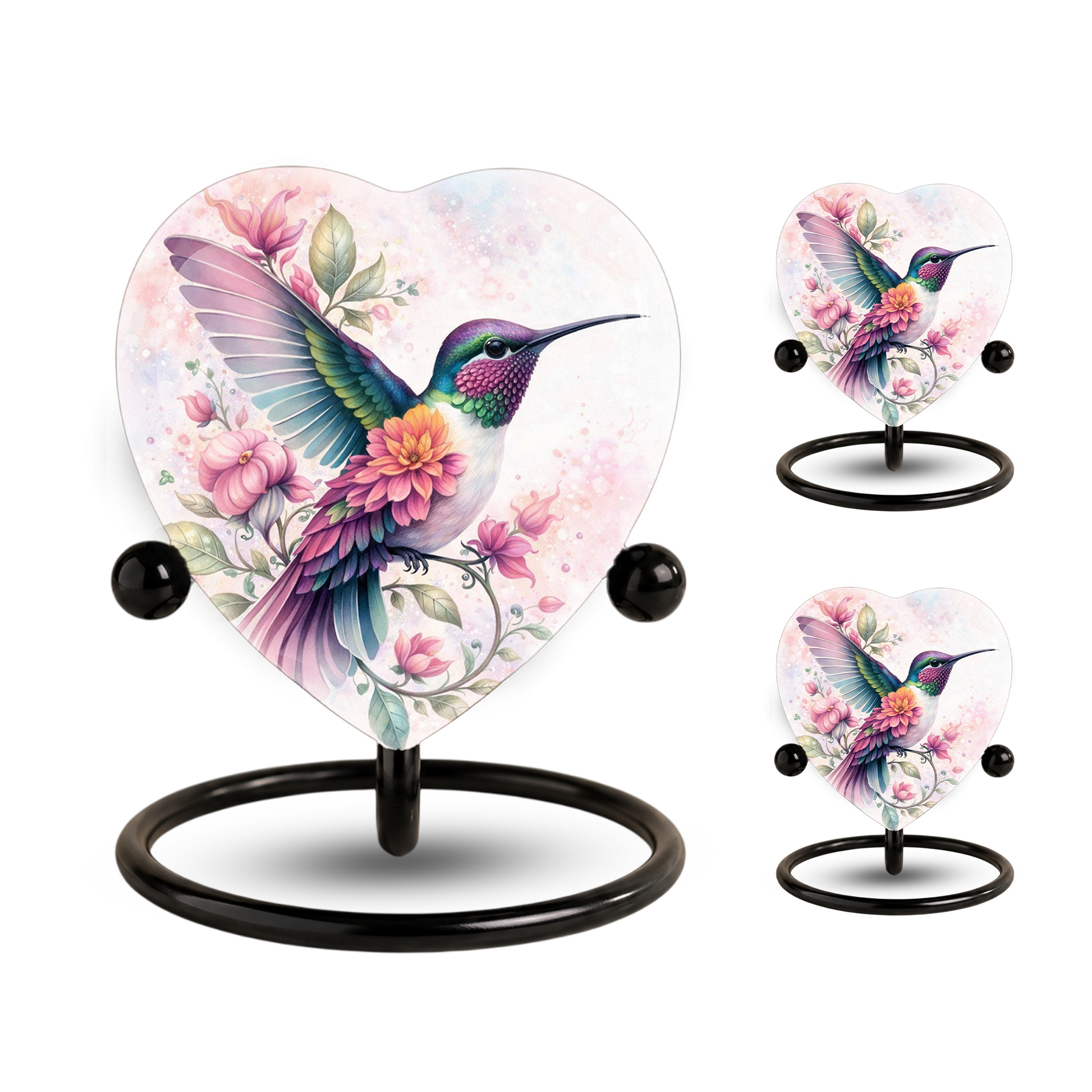 Hummingbird Cremation Urn – Adult Urn for Ashes, Beautiful Memorial Urn for Adults