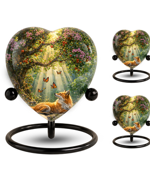 Fox Urn, Fox Adult Urn, Fox Urns for Adult Ashes, Fox Adult Urns, Fox Adult Urns for Ashes, Fox Adult Cremation Urn