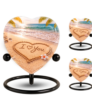 Beach Urn, Beach Urns for Human Ashes, Beach Themed Urn, Beach Cremation Urn